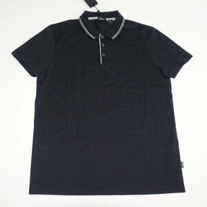 Hugo Boss Men's Piket 10 Regular Fit Polo Shirt Medium NWT Short Sleeves Black M